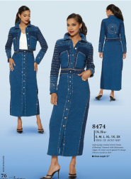 DV Jeans 2023 Fall/ Holiday 8474 Dress