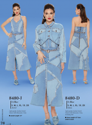 DV Jeans 2023 Fall/ Holiday 8480 Dress 