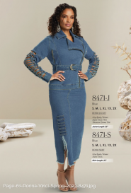 DV Jeans 2023 Spring/ Summer Collection 8471 Skirt 