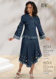 DV Jeans 2023 Spring/ Summer Collection 8472 Skirt 